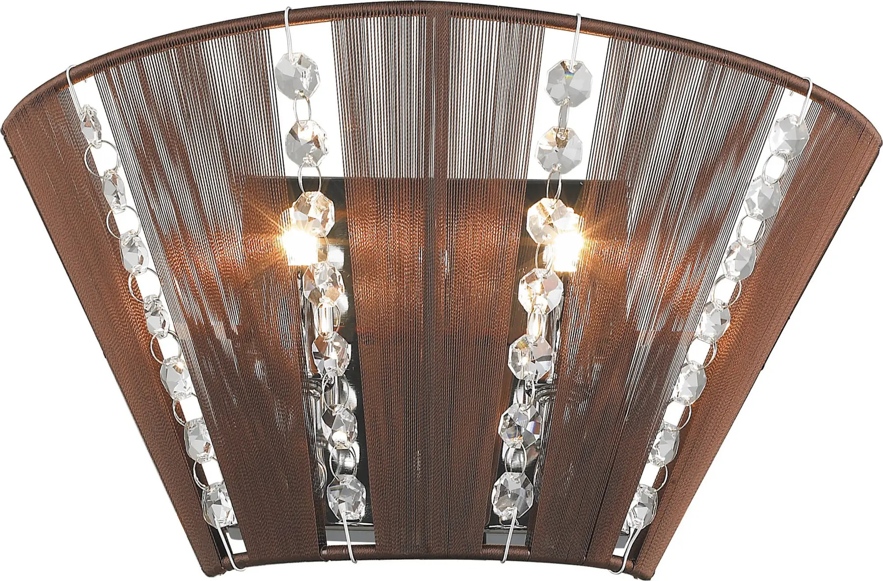 Бра Altalusse INL-1029W-2 G9 2x40 Вт Chrome/Chocolate (11450969)