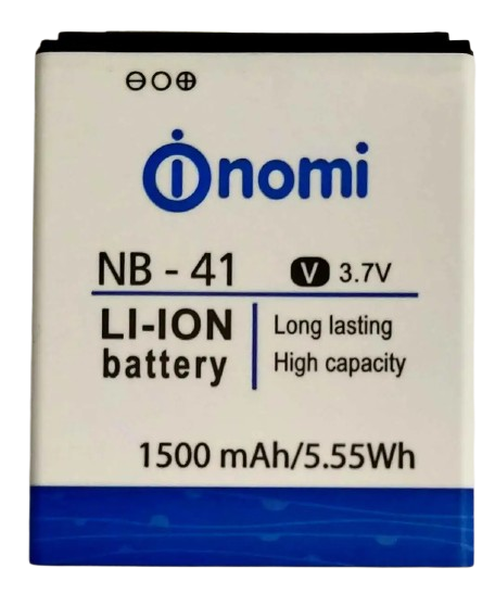 Акумулятор NB-41 для Nomi I400 1500 mAh (000042965) Акумулятор NB-41 для Nomi I400 1500 mAh (000042965)
