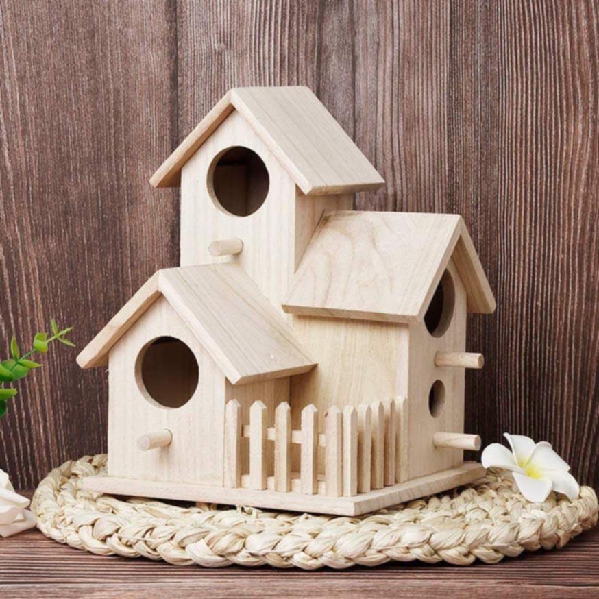 Шпаківня садова з дерева Гірник Бланже (СКВ-002701) - фото 5