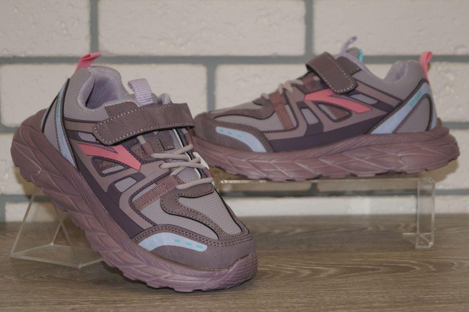 Кросівки спортивні для дівчинки Kimboo р. 35 21,5 см Фіолетовий (31539-35) - фото 3