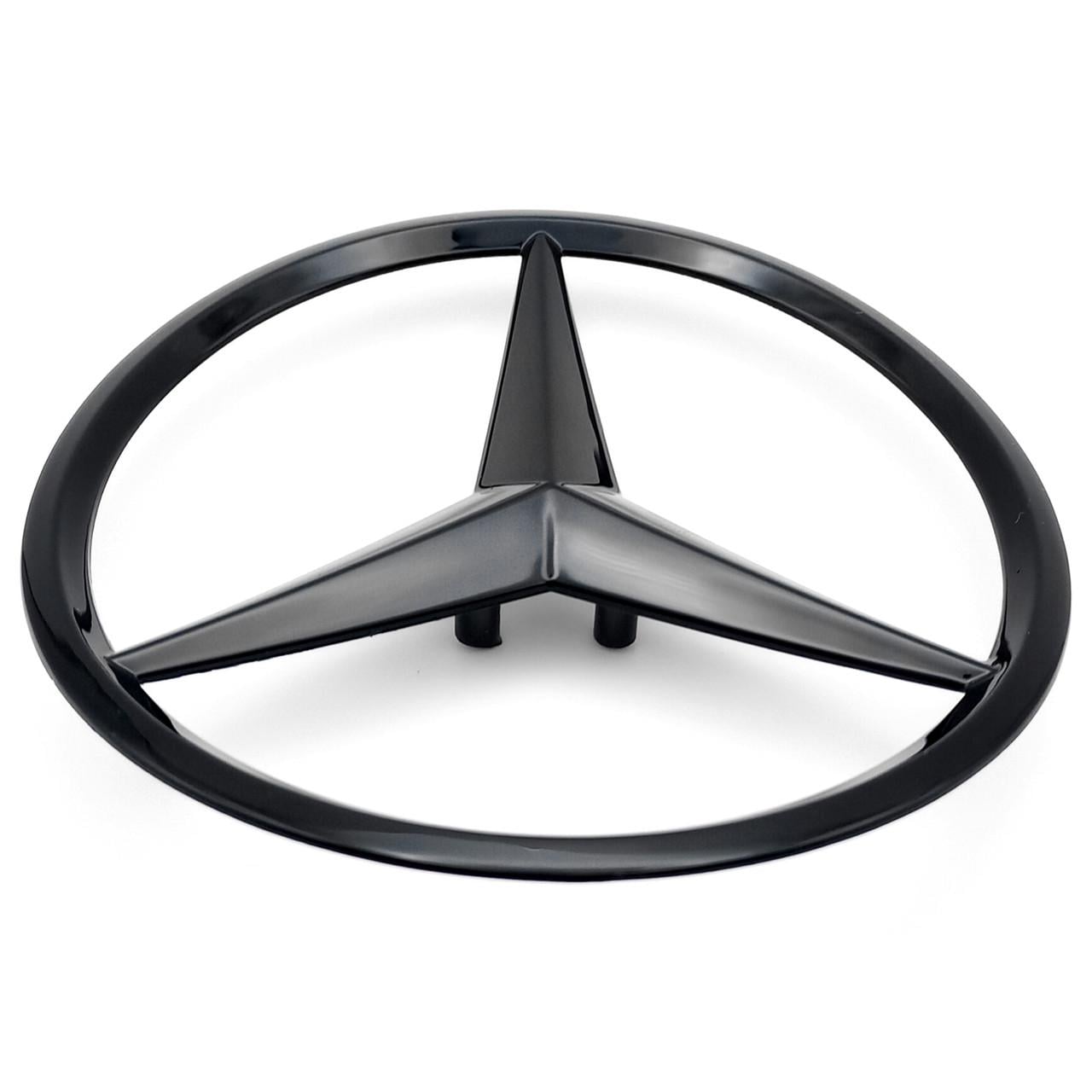 Эмблема Mercedes 81х81 мм Черный (A117 817 00 16 CLA W117)