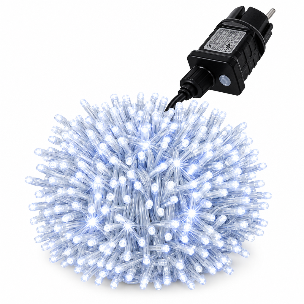 Гирлянда уличная Izoxis 26711 300 LED 15 м Холодный белый (5095bf-3169920901)
