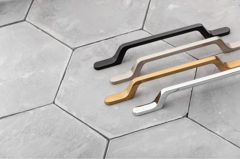 Мебельная ручка GTV F (UZ-FLAVIO-96-06) - фото 3 Мебельная ручка GTV F (UZ-FLAVIO-96-06) - фото 3