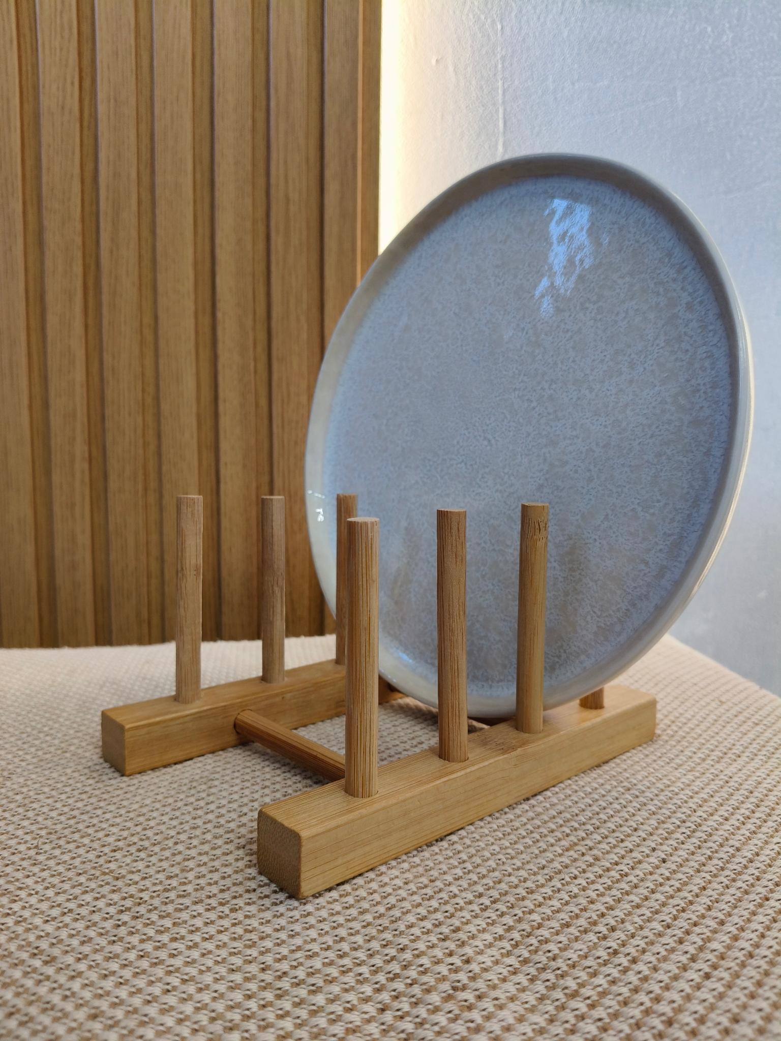 Подставка-органайзер деревянная для посуды и крышек 14х10 см