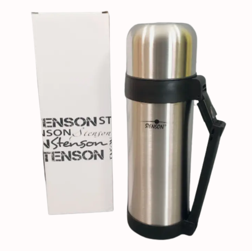 Термос для жидкостей и еды Stenson MT-0274 из нержавеющей стали 1500 мл Серебристый - фото 5 Термос для жидкостей и еды Stenson MT-0274 из нержавеющей стали 1500 мл Серебристый - фото 5