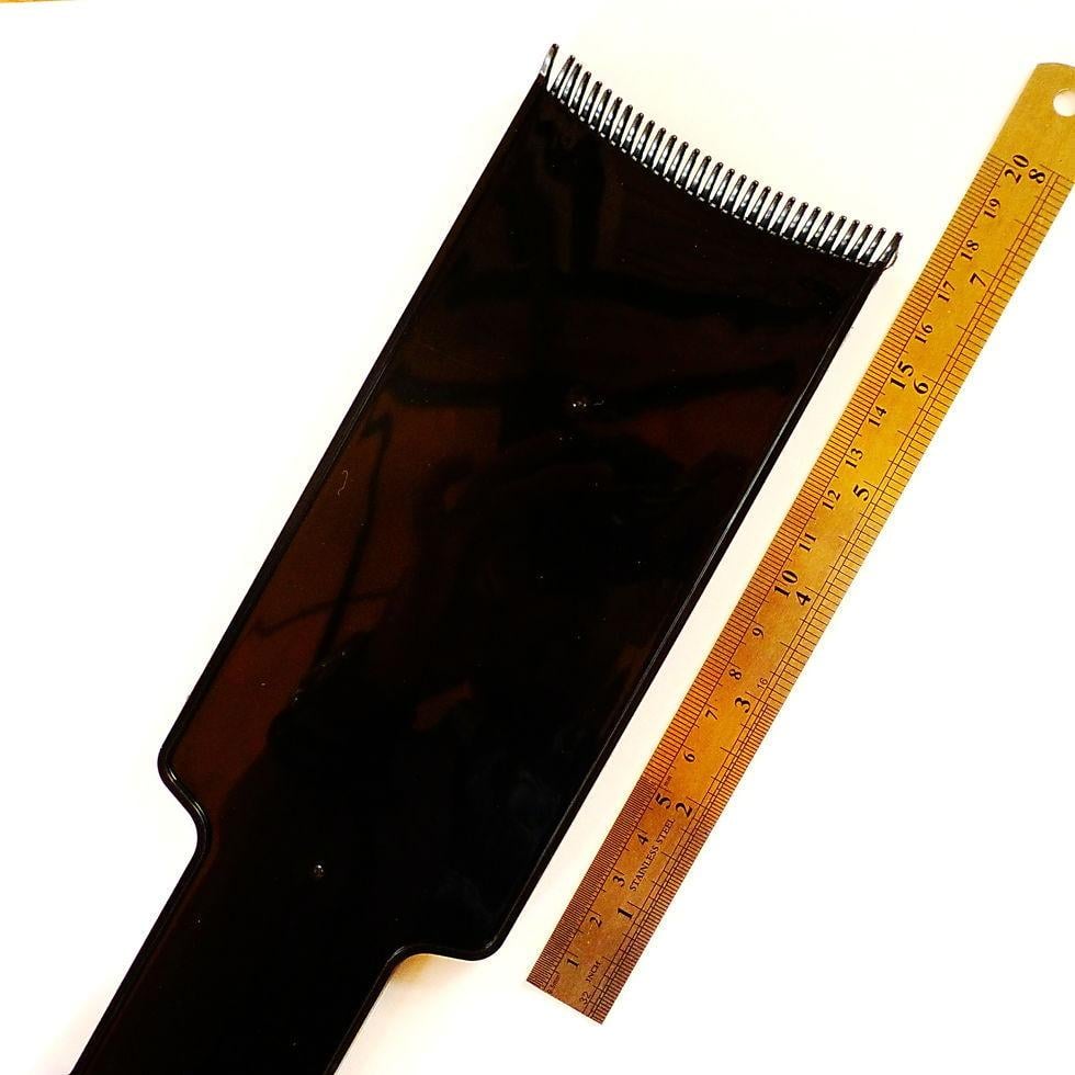 Лопатка для окрашивания волос ДенІС professional с зубцами 170 мм Черный (1453070598) - фото 2 Лопатка для окрашивания волос ДенІС professional с зубцами 170 мм Черный (1453070598) - фото 2