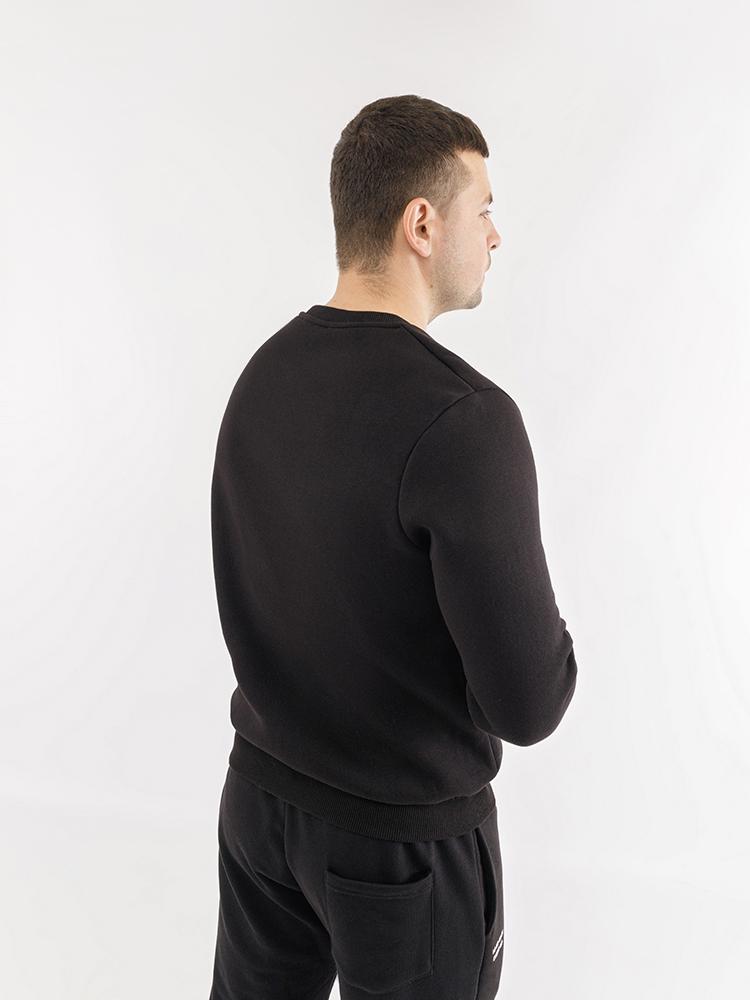 Свитшот мужской ЦБ-00222334 р. 44 Черный (SKT000914973) - фото 3 Свитшот мужской ЦБ-00222334 р. 44 Черный (SKT000914973) - фото 3