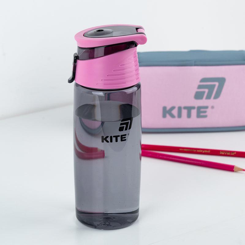Пляшка для води KITE 550 мл Сірий (K25-401-1) - фото 3 Пляшка для води KITE 550 мл Сірий (K25-401-1) - фото 3