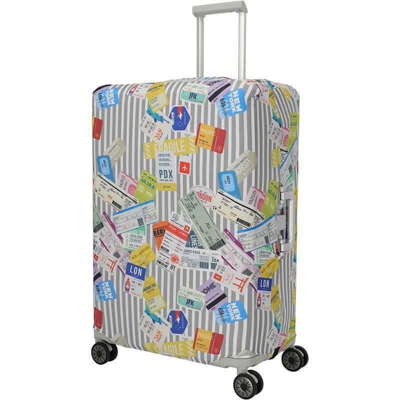 Чехол для чемодана Travelite Accessories L Multi Color/Tickets (TL000317-97)