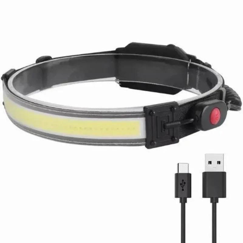 Фонарик налобный велосипедный XQ-T1C 26LED USB