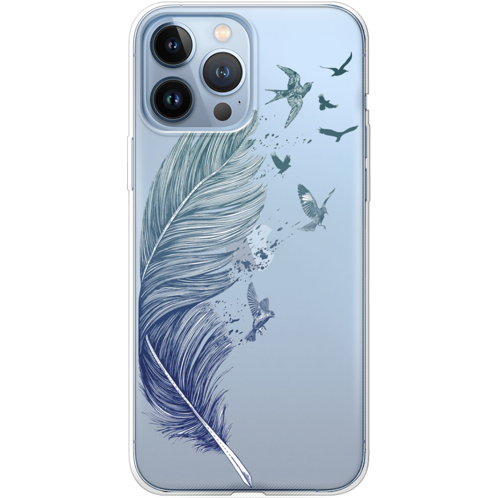 Чехол BoxFace iPhone 13 Pro Max Feather Прозрачный силикон (43360-cc38-43360) Чехол BoxFace iPhone 13 Pro Max Feather Прозрачный силикон (43360-cc38-43360)