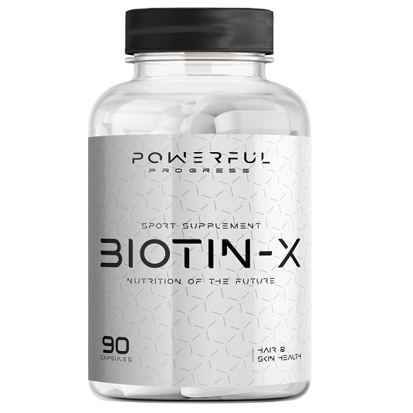 Вітаміни для спорту Powerful Progress Biotin-X 5000 mcg 90 капс. (000021192)