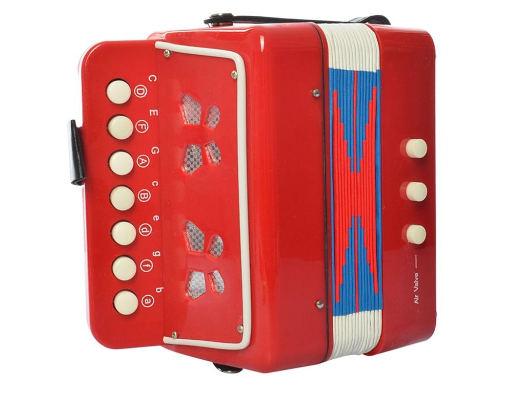 Гармошка детская 6429-133 Красный (6429-133-4) - фото 1