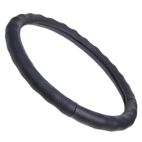 Чехол на руль 396 БО перфорированный кожа S Black (49166) - фото 5 Чехол на руль 396 БО перфорированный кожа S Black (49166) - фото 5