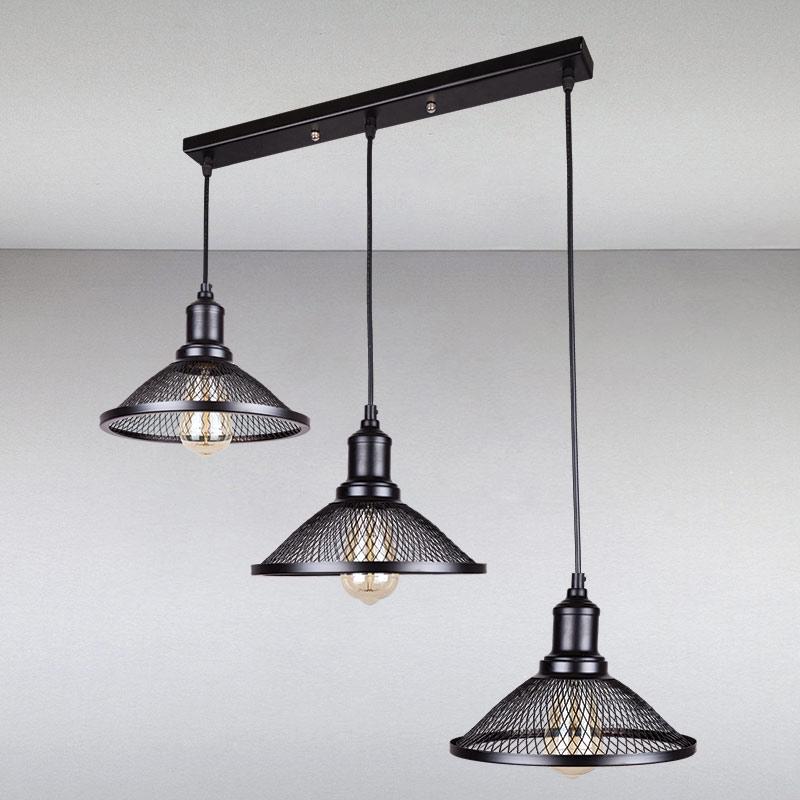 Люстра лофт Light House LS-13463-3 BK 500 Черный