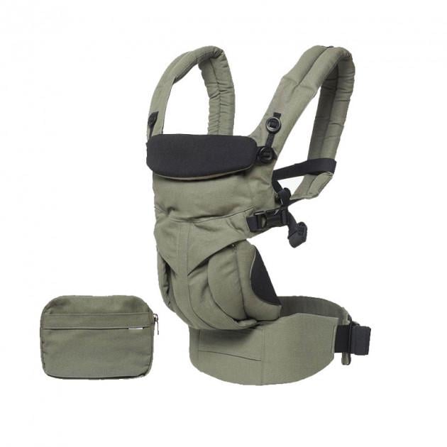 Рюкзак-кенгуру ErgoBaby Hipseat Backpack для переноски детей Хаки (SUN4722)