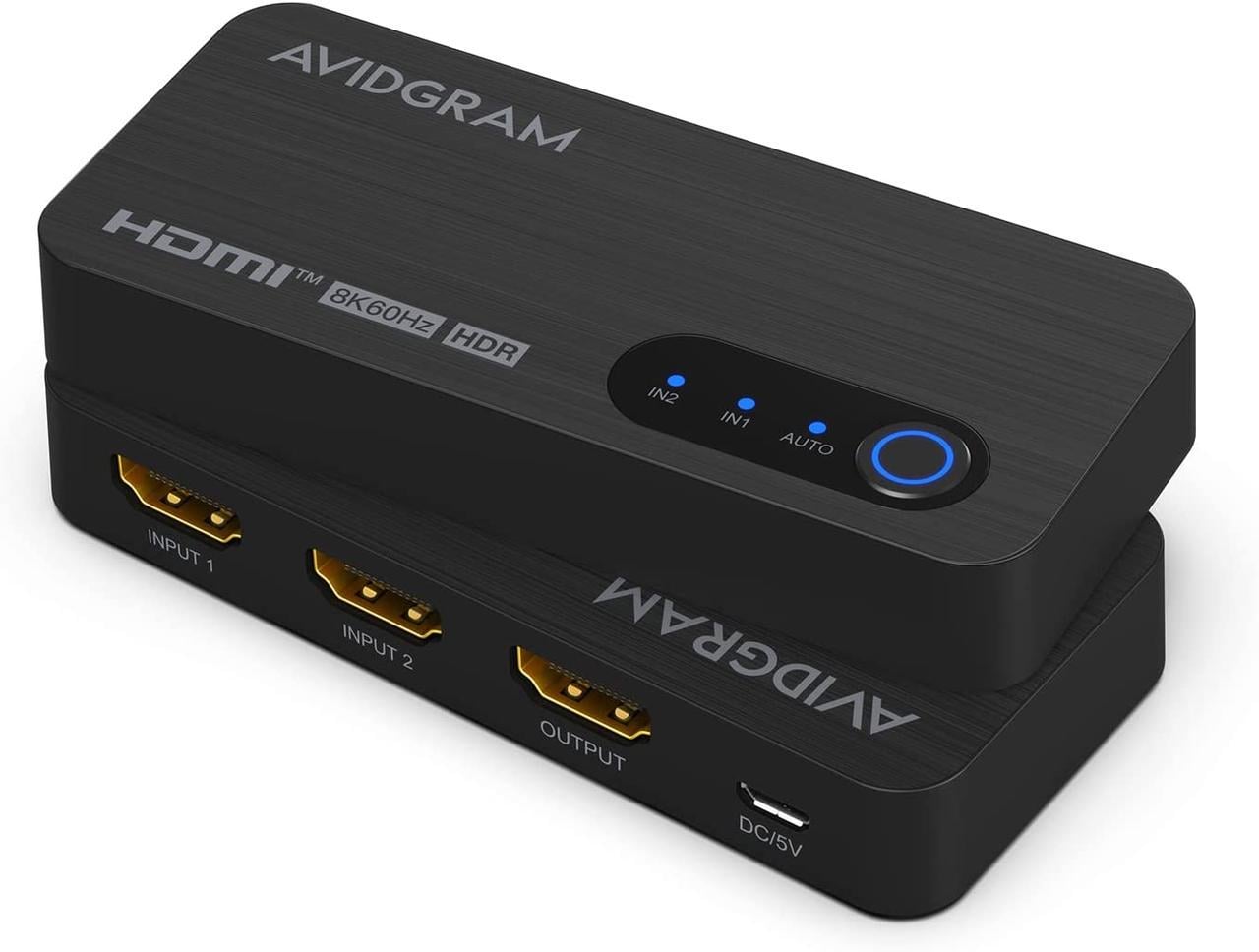 Переключатель HDMI 2.1 AVIDGRAM X001I6CZB5 (X001I6CZB5)