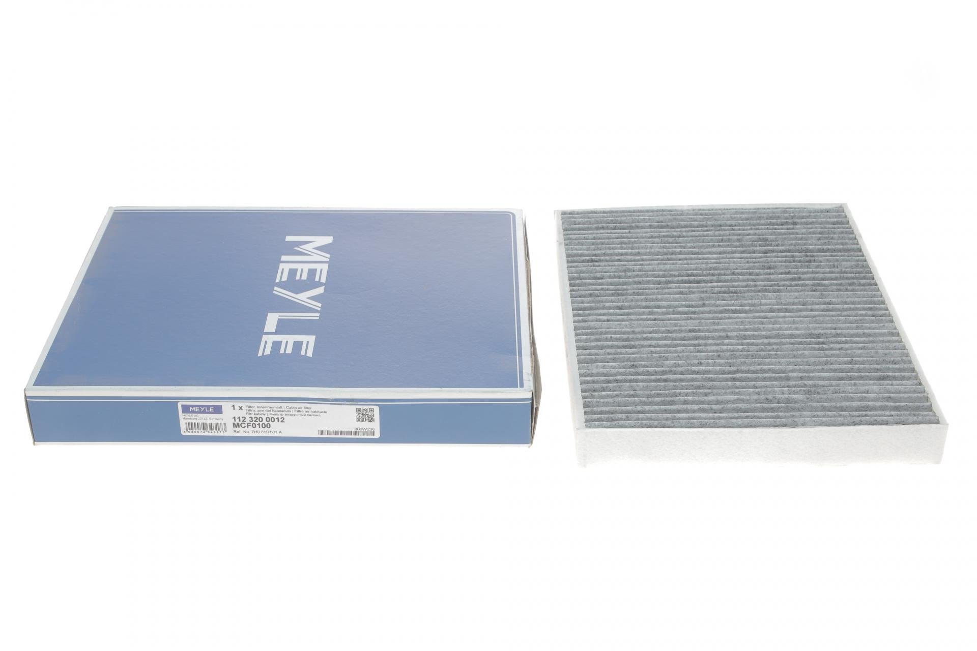 Фільтр салону Meyle для VW T5/T6 03- вугільний (112 320 0012)