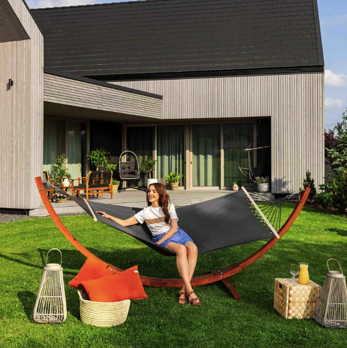 Гамак зі стелажем Di Volio Trevia Графітовий (4928) - фото 7