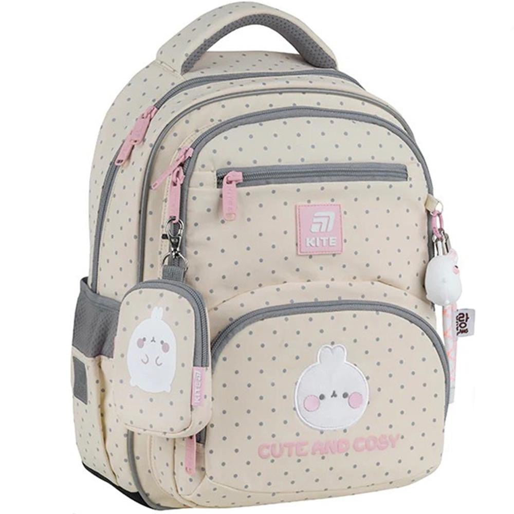 Школьный рюкзак KITE Education Molang 13,5 л ML25-773M) Школьный рюкзак KITE Education Molang 13,5 л ML25-773M)