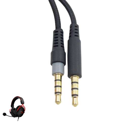 Кабель-провод прямой для наушников HyperX Cloud Alpha (2703086629) - фото 2 Кабель-провод прямой для наушников HyperX Cloud Alpha (2703086629) - фото 2