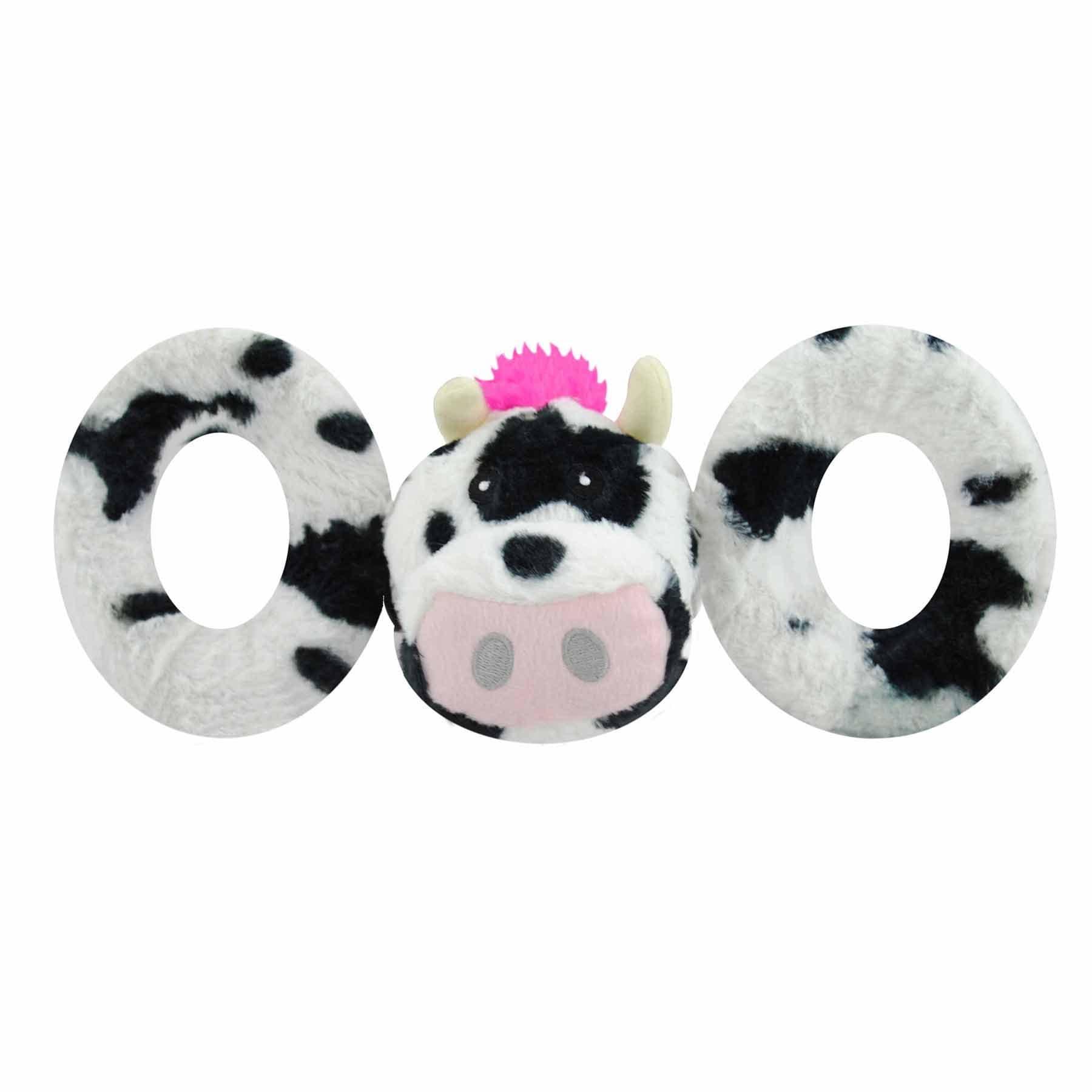 Игрушка для собак Jolly Pet Tug-a-Mal Коровка 25 см для перетаскивания (26700)