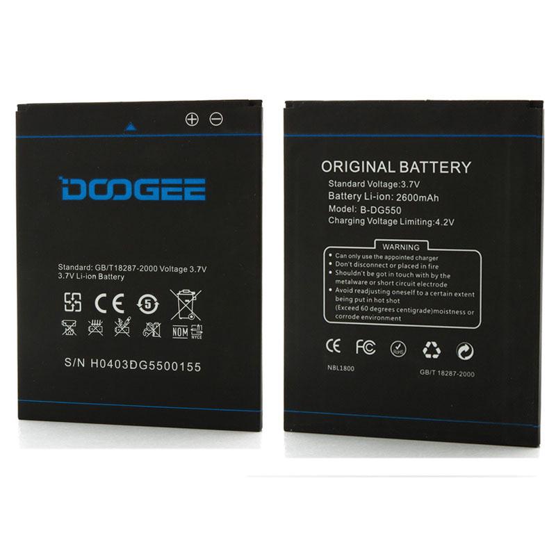 Акумулятор для Doogee B-DG550 DG550 Dagger 2600 mAh - фото 2