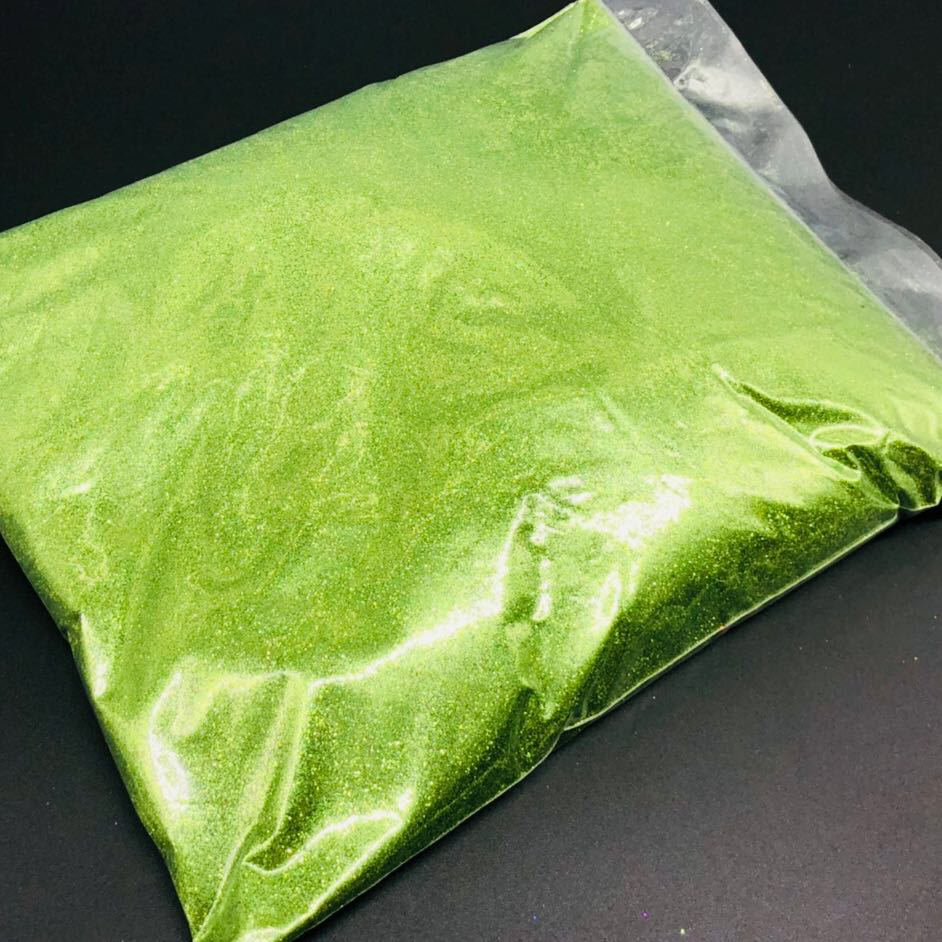 Блестки декоративные глиттер мелкие упаковка 1 кг Салатовый (BL-008)