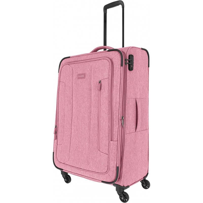 Валіза на 4 колесах Travelite Boja L 84 л Pink (TL091549-17) - фото 1 Валіза на 4 колесах Travelite Boja L 84 л Pink (TL091549-17) - фото 1