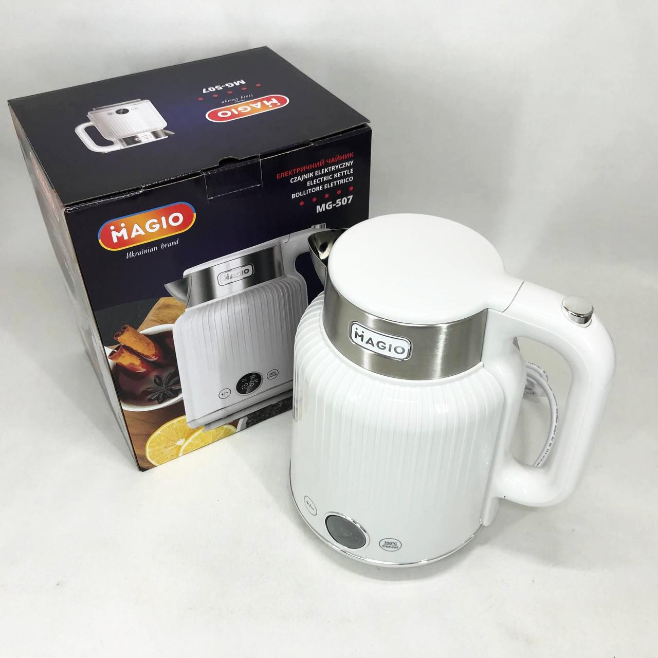 Електрочайник Magio безшумний (MG-507) - фото 6 Електрочайник Magio безшумний (MG-507) - фото 6