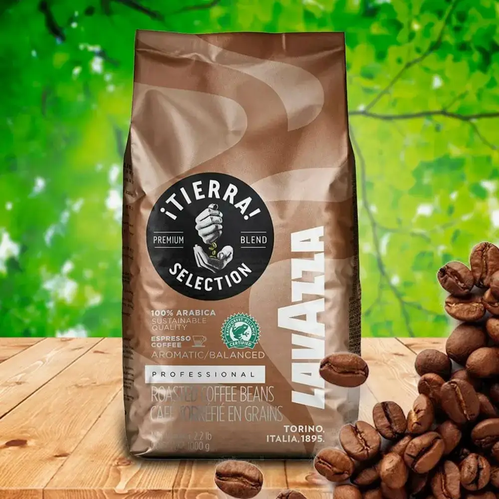 Кава в зернах Lavazza Tierra арабіка 1 кг (28099377) - фото 3 Кава в зернах Lavazza Tierra арабіка 1 кг (28099377) - фото 3