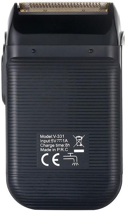 Электробритва VGR V-331 Waterproof Black (13152246) - фото 3