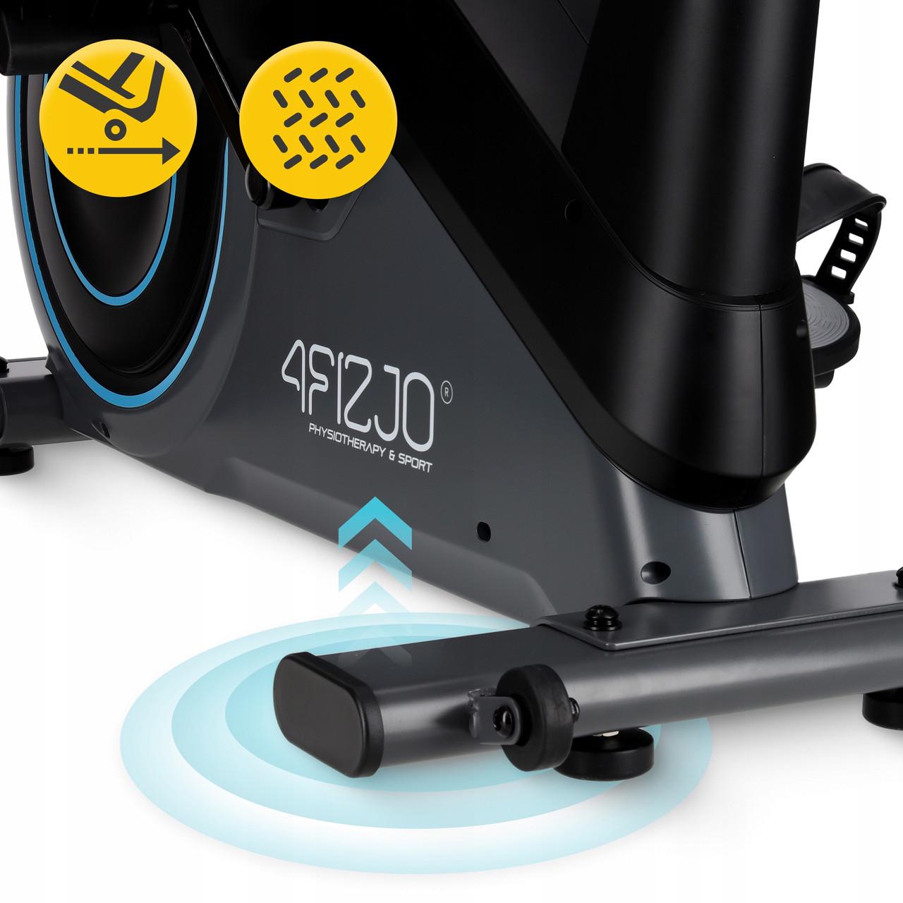 Велотренажер магнитный 4fizjo Pro+ Black/Blue (P-5905973401630) - фото 3 Велотренажер магнитный 4fizjo Pro+ Black/Blue (P-5905973401630) - фото 3