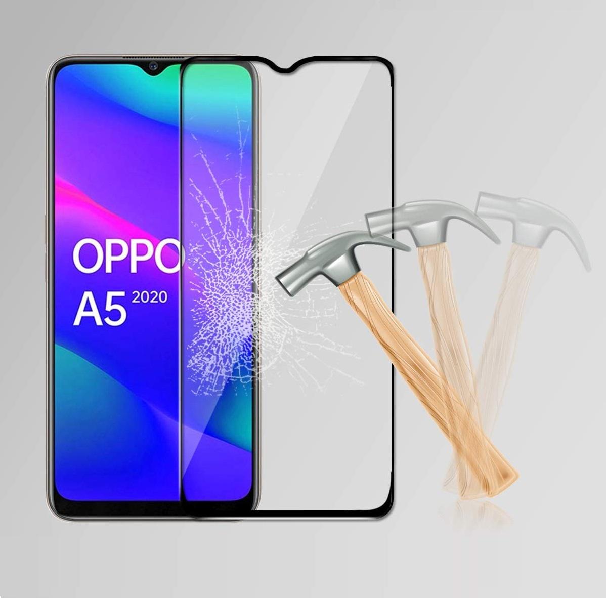 Захисне скло Mocolo 5D Full Glue для OPPO A5 2020/A9 2020 0,33 мм Black - фото 2