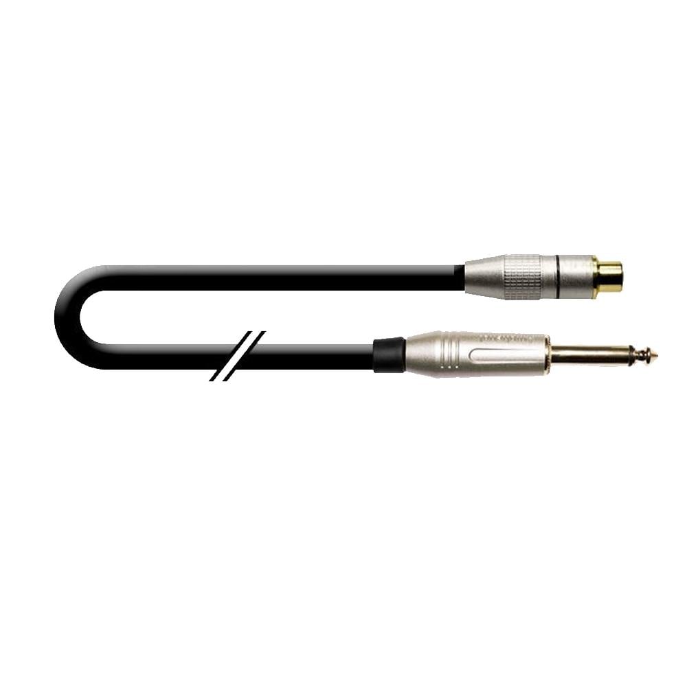 Аудиокабель переходящий Basic RCA-Jack 6,3 mono 1 м (1K-AIC22-01) Аудиокабель переходящий Basic RCA-Jack 6,3 mono 1 м (1K-AIC22-01)