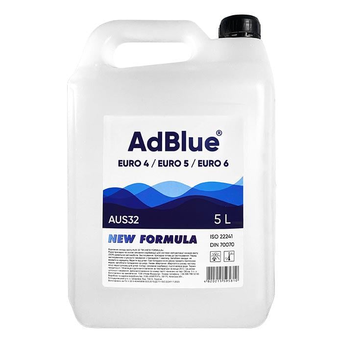 Раствор мочевины AdBlue NEW FORMULA 5 л (194841)