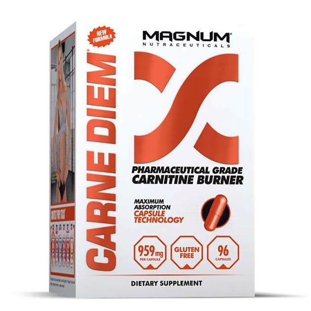 Комплексний жироспалювач Magnum Nutraceuticals Carne Diem карнітин 96 Caps