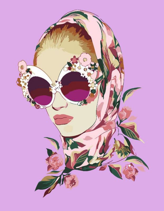 Картина по номерам Rosa Цветочный образ 35х45 см (N00013421)