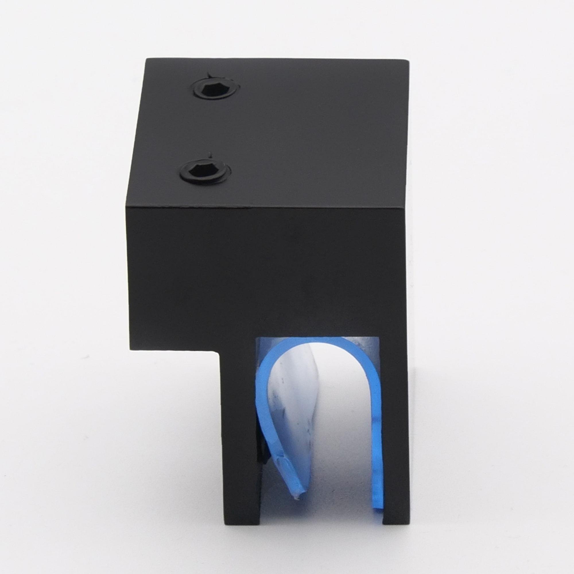 Душова перегородка скляна 2000х800 мм з склом графітовим матовим та чорною матовою фурнітурою (model-A.192) - фото 3 Душова перегородка скляна 2000х800 мм з склом графітовим матовим та чорною матовою фурнітурою (model-A.192) - фото 3