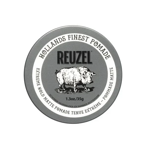 Помада матовая для волос Reuzel Matte Pomade сильная фиксация текстура объем и водное основание 35 г