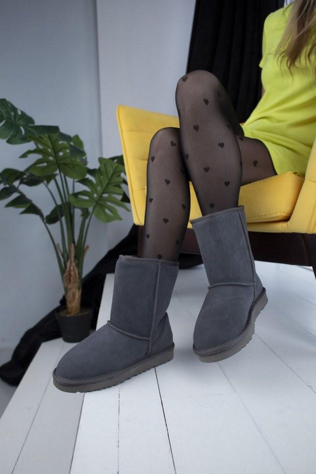Уггі жіночі UGG Classic Short II Boot Grey р. 37 Сірий (7341) Уггі жіночі UGG Classic Short II Boot Grey р. 37 Сірий (7341)