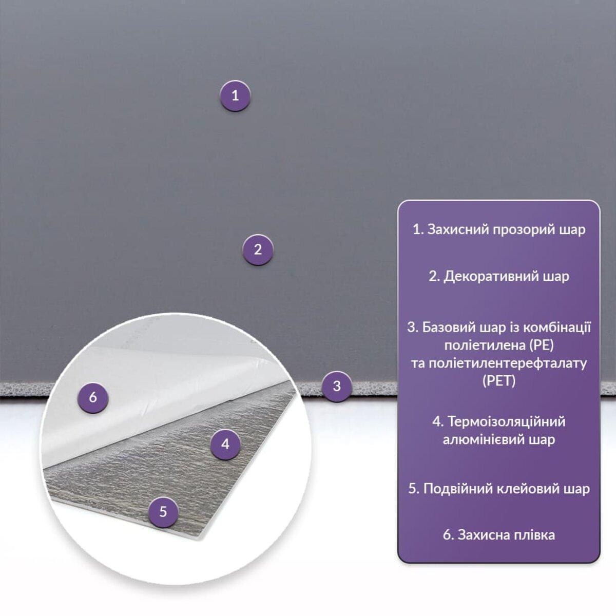 Плитка стінова самоклеюча 900х400х2 мм (SW-00002253) - фото 2 Плитка стінова самоклеюча 900х400х2 мм (SW-00002253) - фото 2