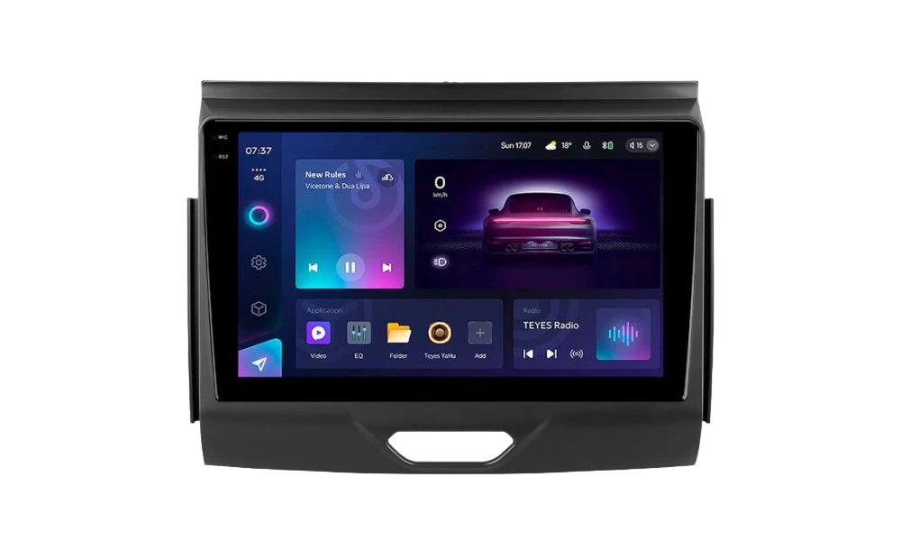 Магнитола штатная Teyes CC3 2K 4/64 GB для Ford Ranger P703 2015-2022 г. C 9" (AR-80368)
