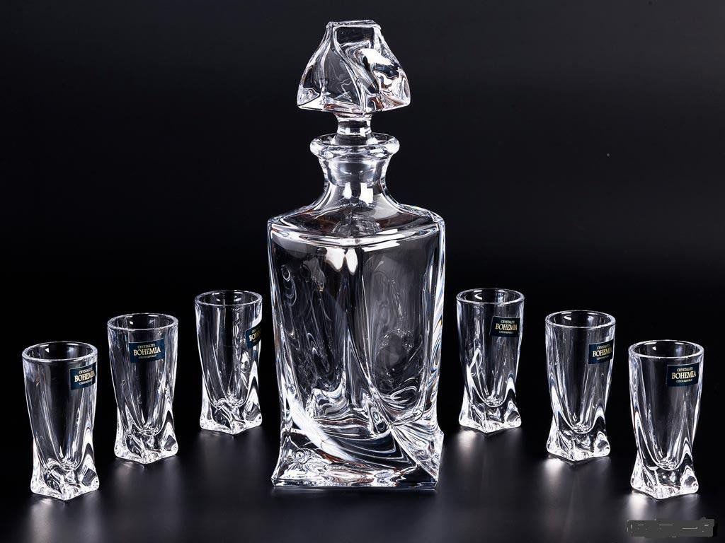 Набор для водки/ликера Bohemia Quadro 50/457 мл 7 пр. (238) - фото 2 Набор для водки/ликера Bohemia Quadro 50/457 мл 7 пр. (238) - фото 2