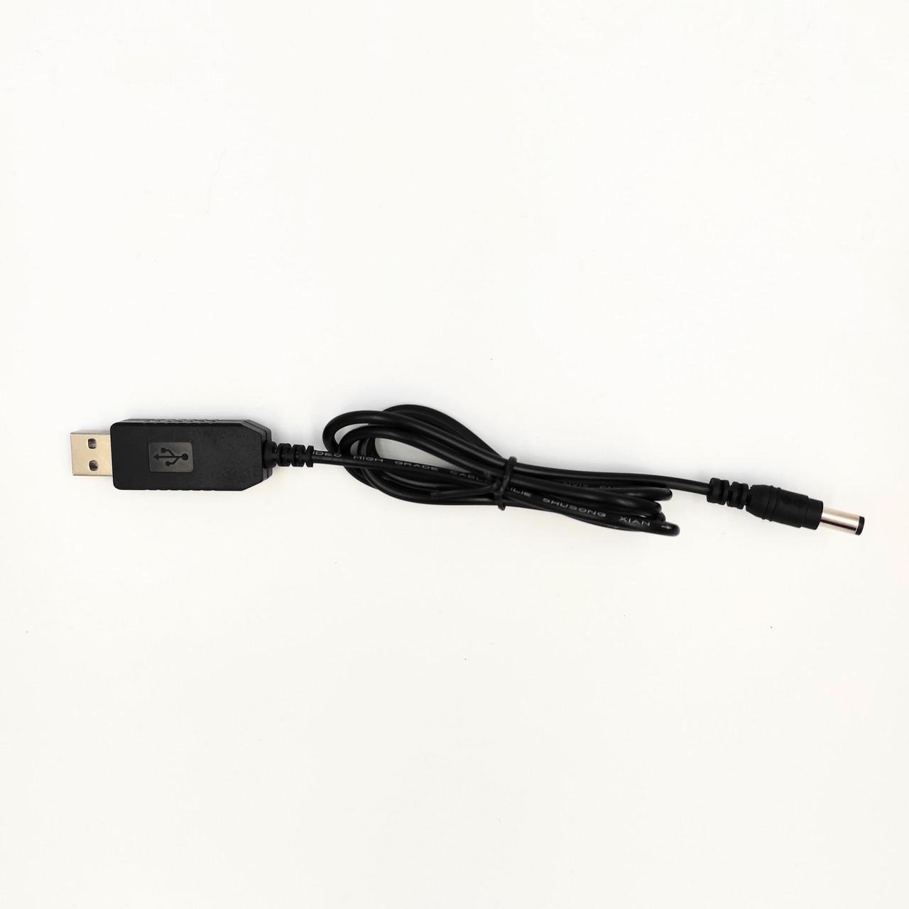 Кабель живлення з перетворювачем DC5-DC12V USB-5.5 1А 90 см (1743500016) - фото 4