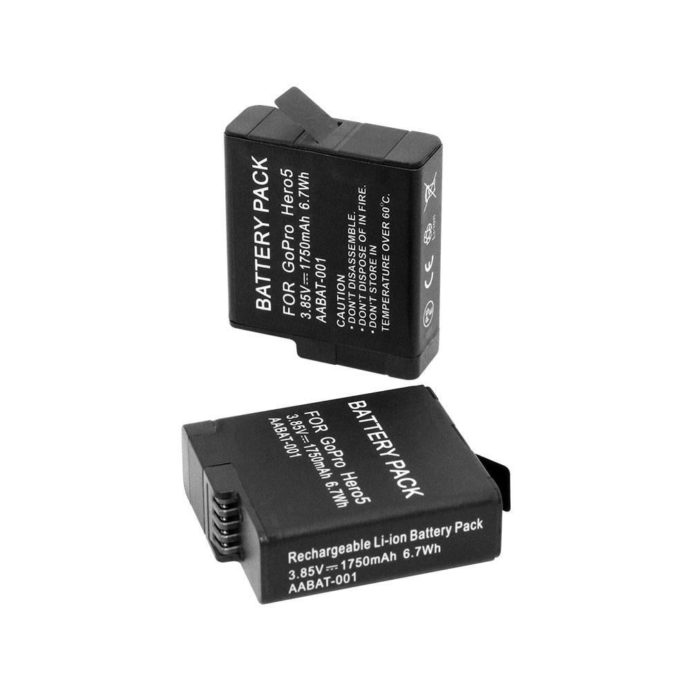 Акумулятор AABAT-001 аналог на 1750 ma для GoPro Hero 5 6 7 - фото 2
