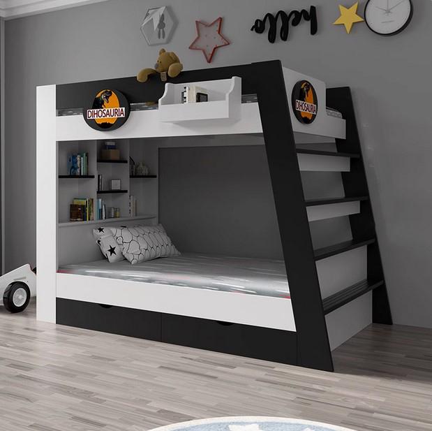 Ліжко двоярусне Fmebel Беналла 900х1900 мм (20443) Ліжко двоярусне Fmebel Беналла 900х1900 мм (20443)