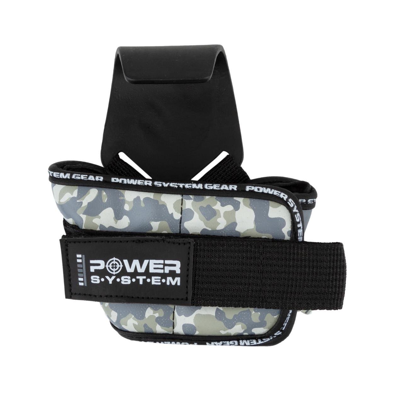 Гаки для тяги на зап'ястя Power System Hooks Camo PS-3370 XL Black/Grey - фото 6