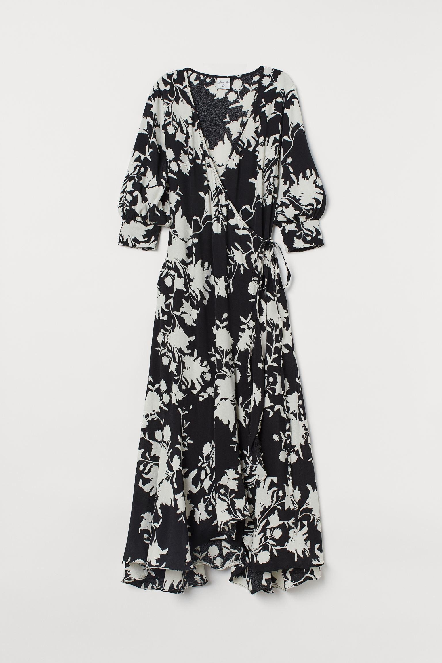 Платье XL Черно-белый (8563841wer)