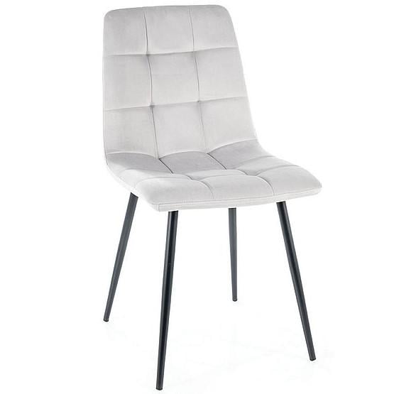 Стул Intarsio кухонный Mia Черный/Светло-серый Стул Intarsio кухонный Mia Черный/Светло-серый